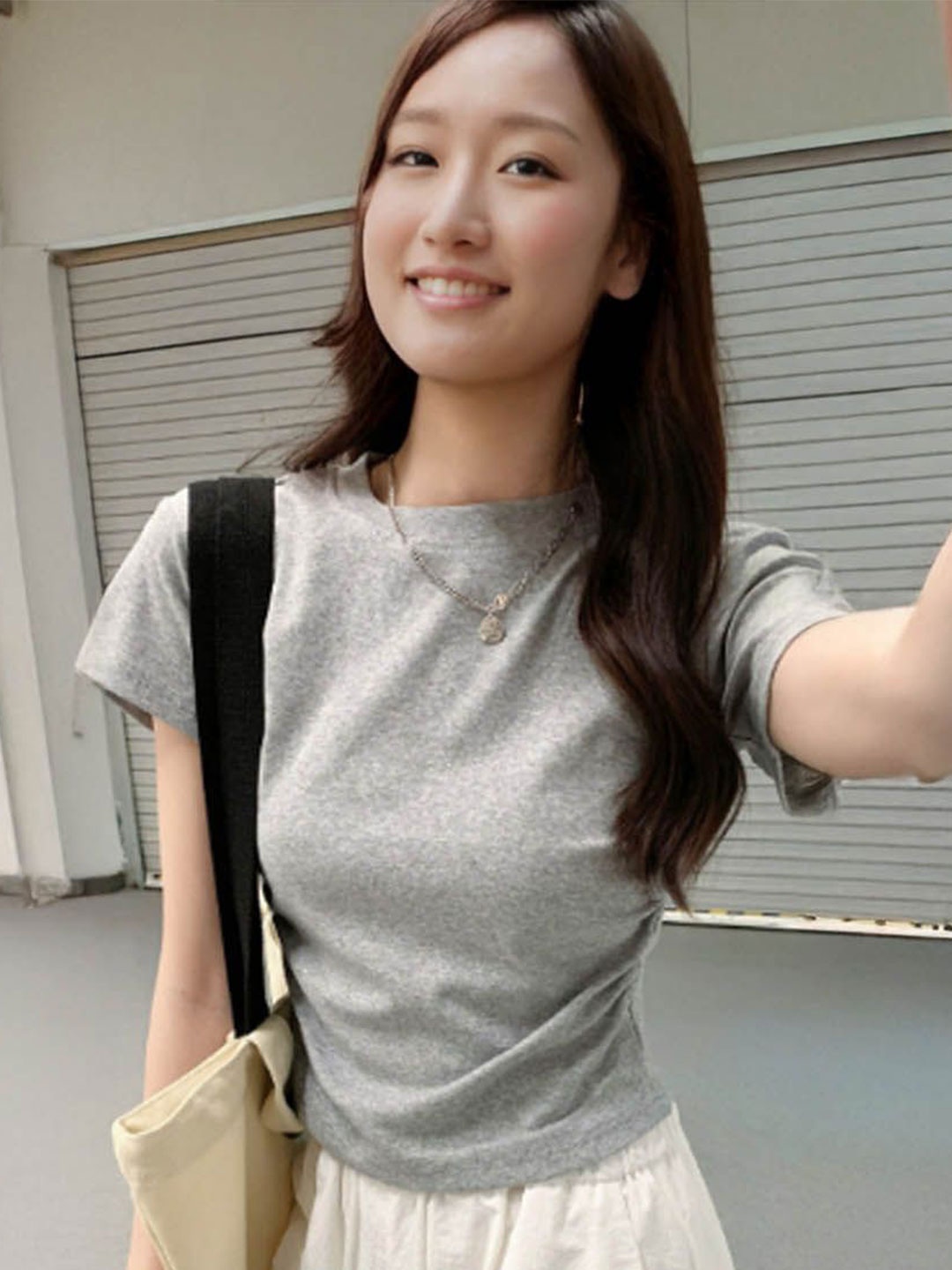 

StyleCast Top, Grey