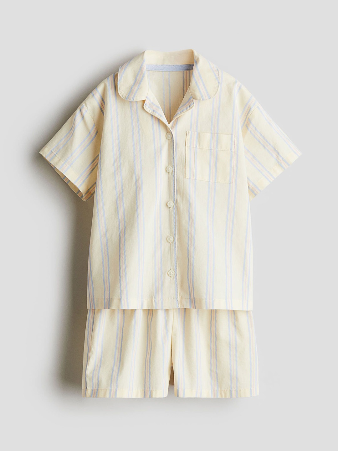 

H&M Girls Cotton Pyjamas, Yellow