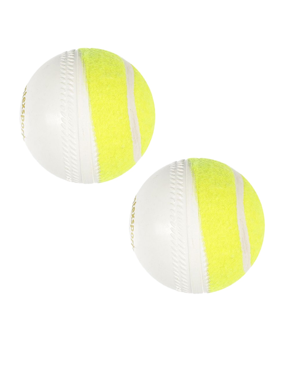 

Omtex Set Of 2 Training Swing Cricket Balls, White