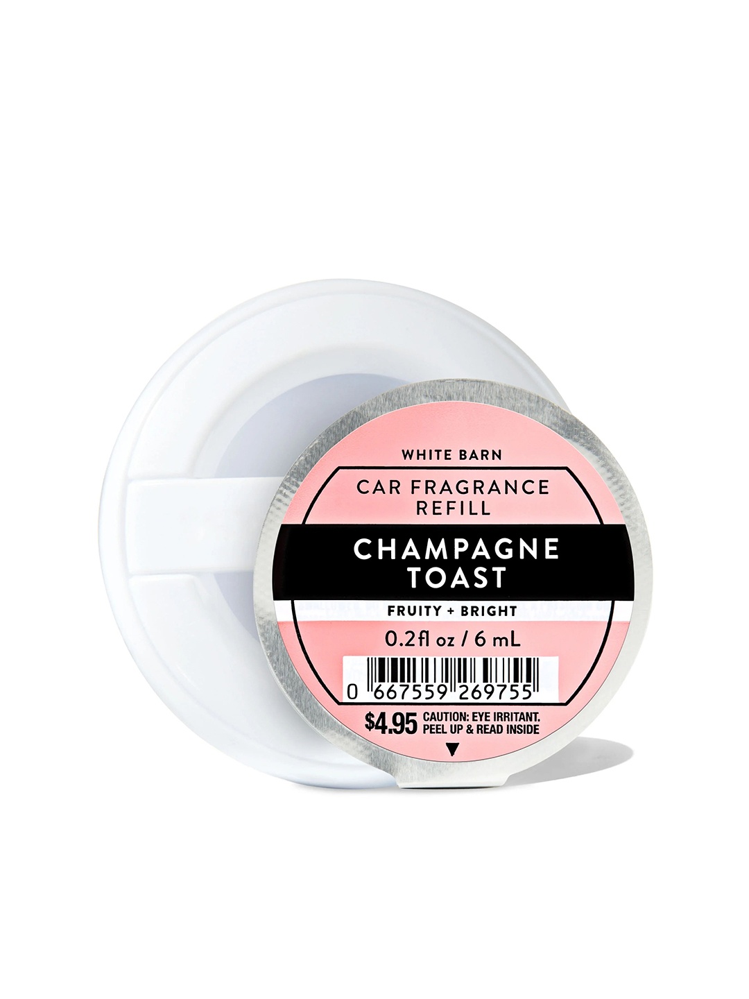 

Bath & Body Works Champagne Toast Car Fragrance Refill - 6ml, White