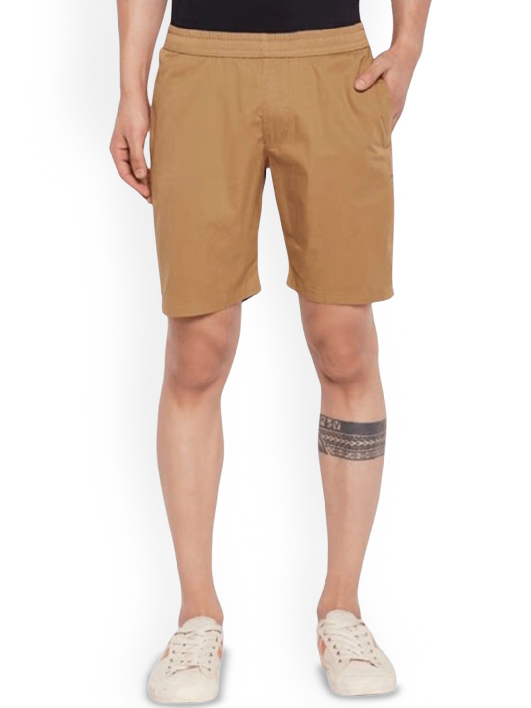 

BAESD Men High-Rise Outdoor Shorts, Cream