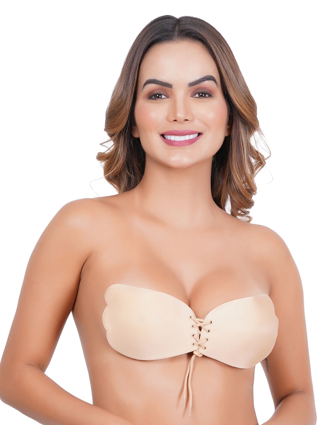 

Liigne Half Coverage Lightly Padded Push-Up Bra, Beige