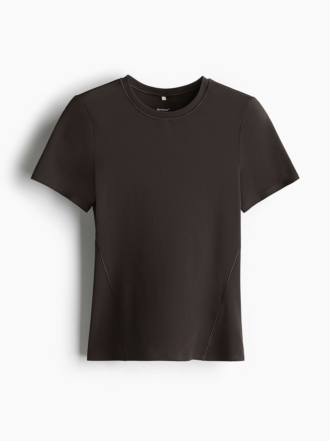 

H&M Sports Top In DryMove, Brown