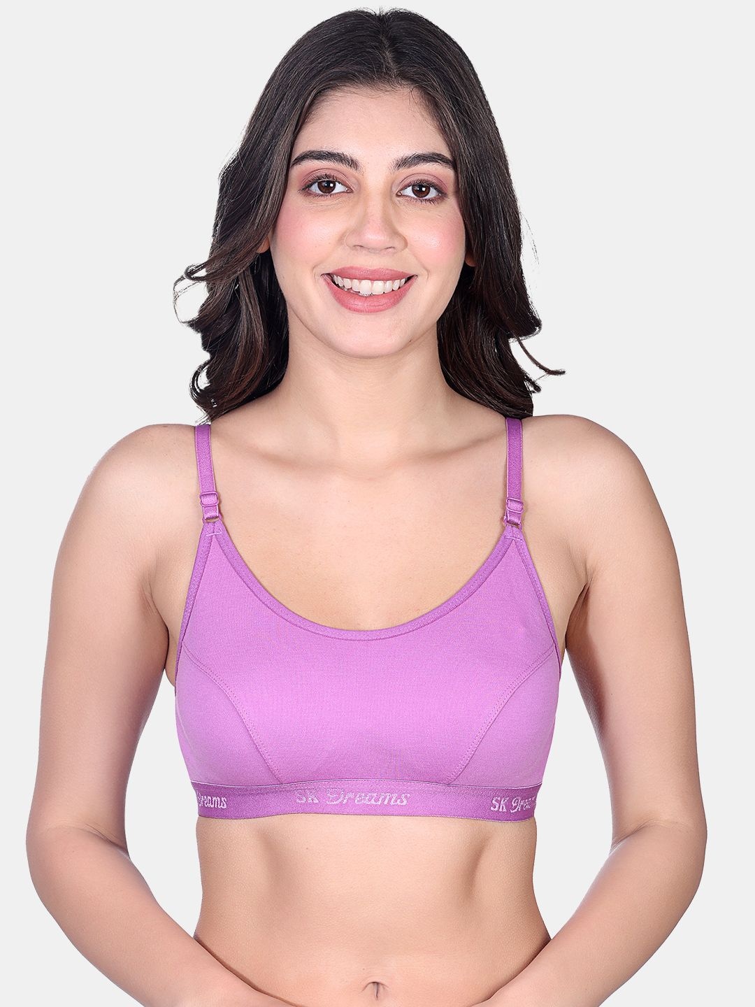 

SKDREAMS Medium Coverage Workout Bra, Lavender