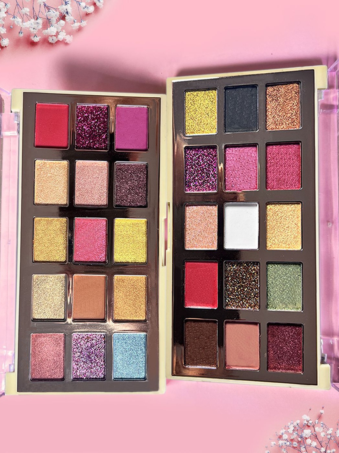 

JUSTGOLD 15 Color Master Professional Eyeshadow Palette - 120 g- Shade- 02, Gold
