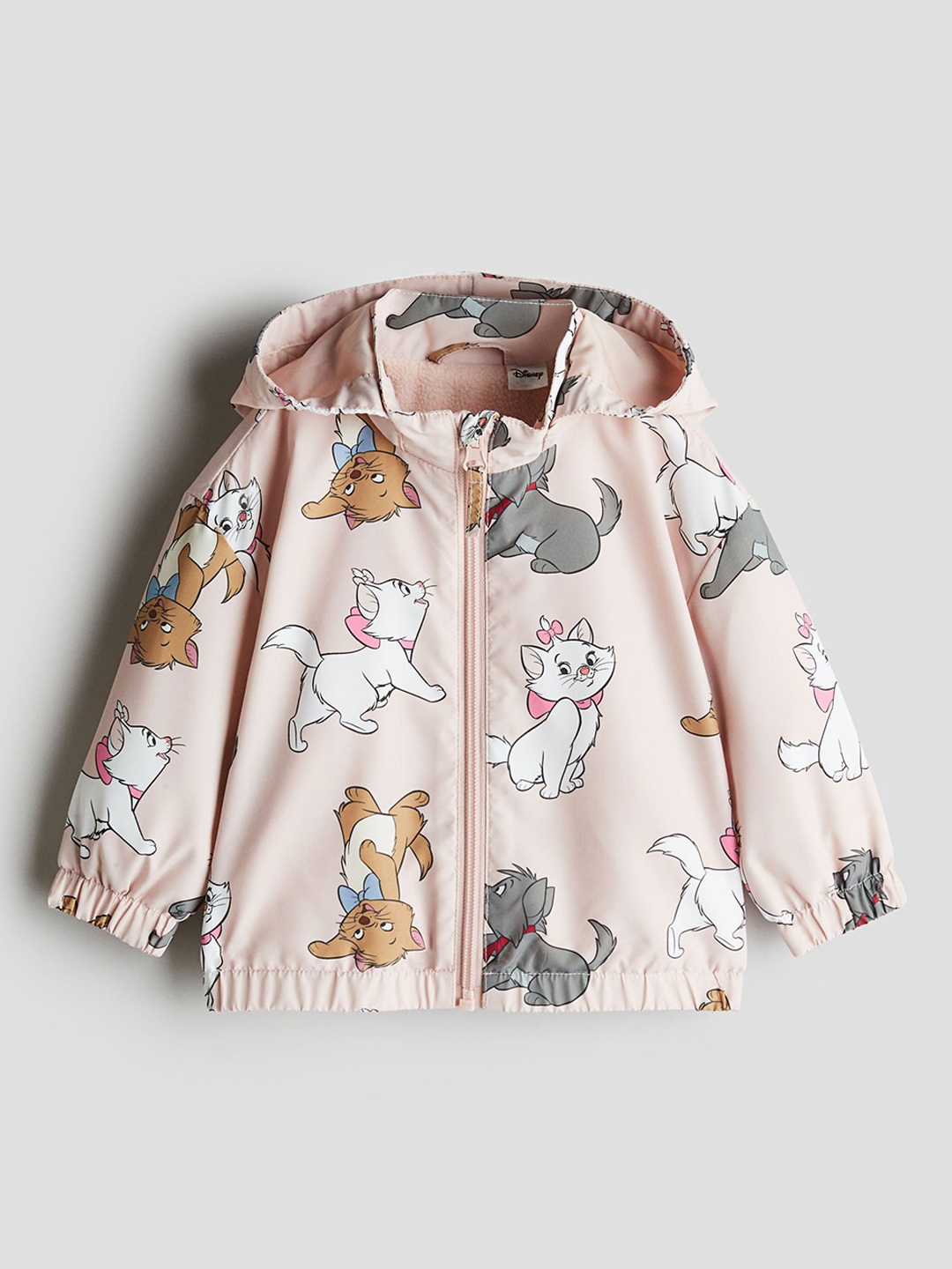 

H&M Fleece-Lined Jacket, Pink