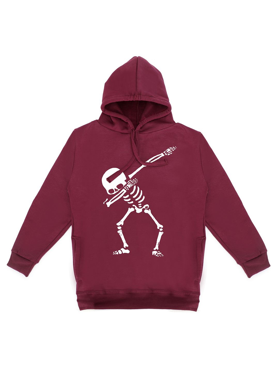 

Fabvio Plus Kids Printed Hooded Sweatshirt, Purple