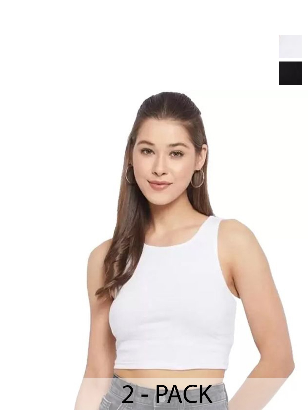 

SRISARAS Tank Top, Black