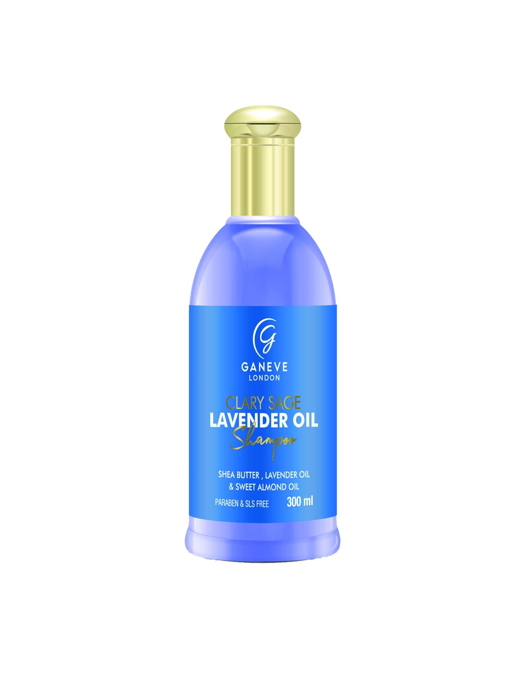 

Ganeve London Clary Sage , Lavender Shampoo- 300 ml, Green