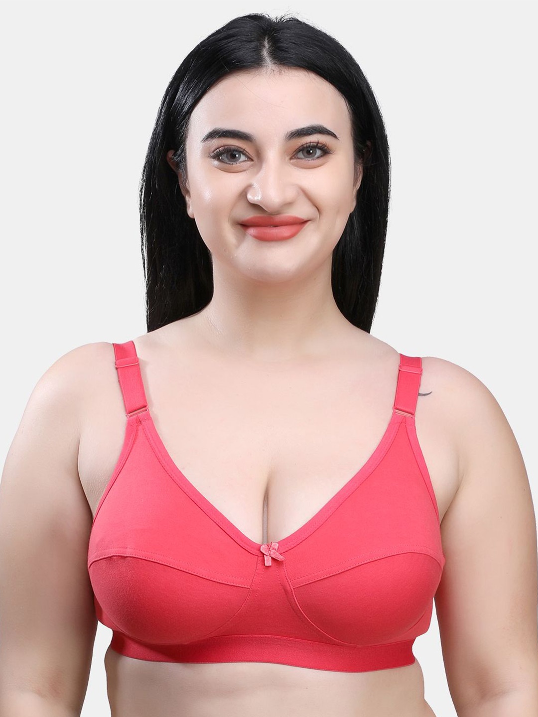 

SKDREAMS Women Full Coverage Everyday Bra, Rose