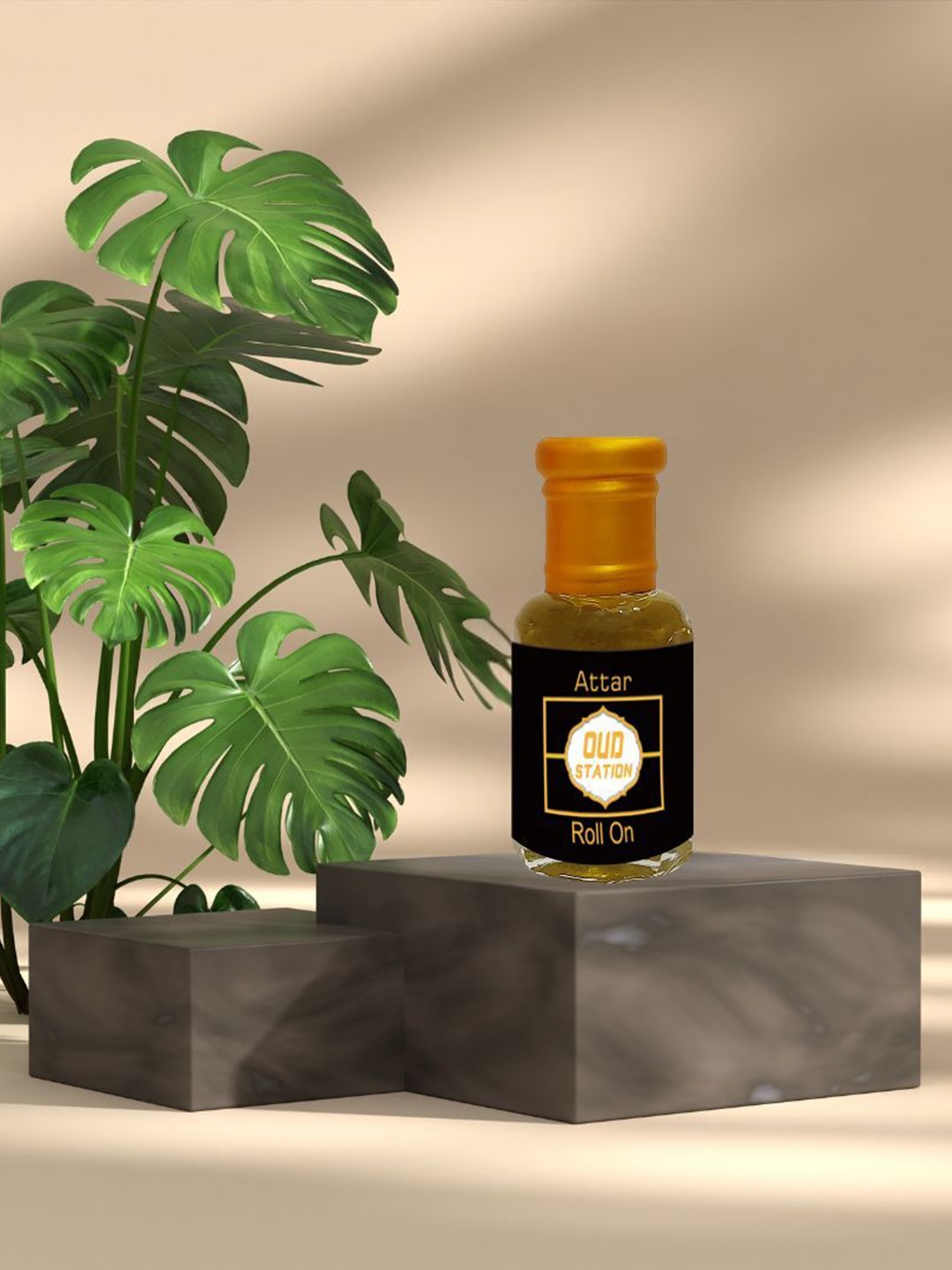 

WILDPLAY Oud Station Natural & Alcohol Free Attar - 12 ml, Black