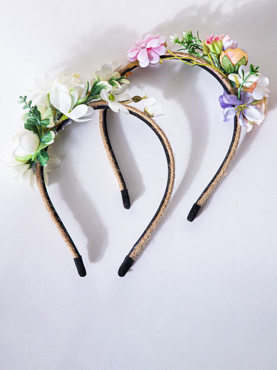 

Radhu & Kabby Women Set of 2 Hairband, Beige