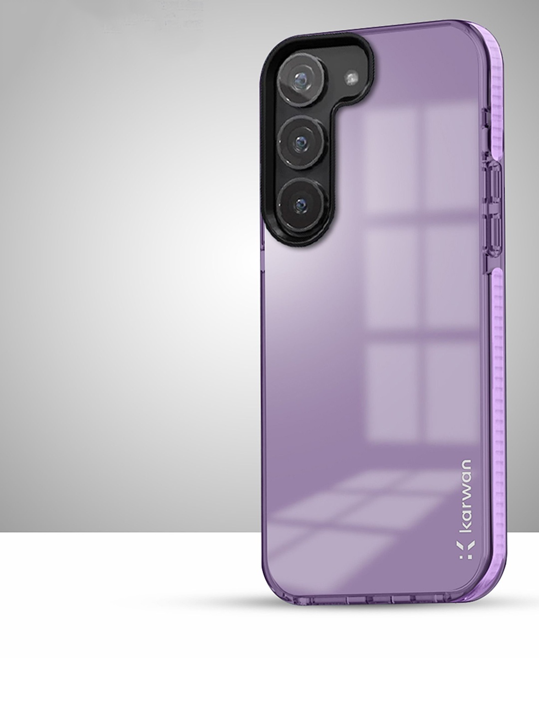 

Karwan Samsung S23 PLUS 5G Solid Back Case, Purple