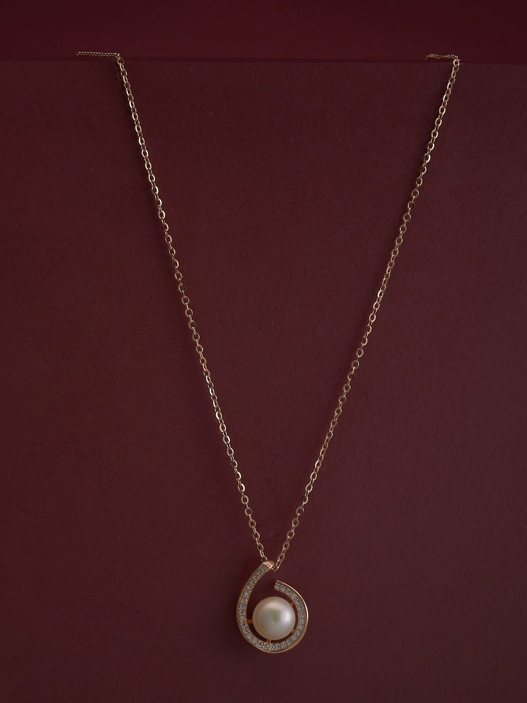 

Kushal's Fashion Jewellery 92.5 Sterling Silver Rose Gold-Plated Contemporary Pendants