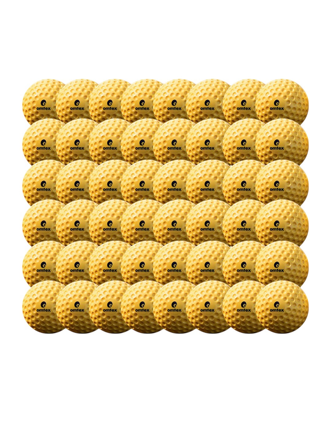 

Omtex Pack of 48 Power Ball, Yellow