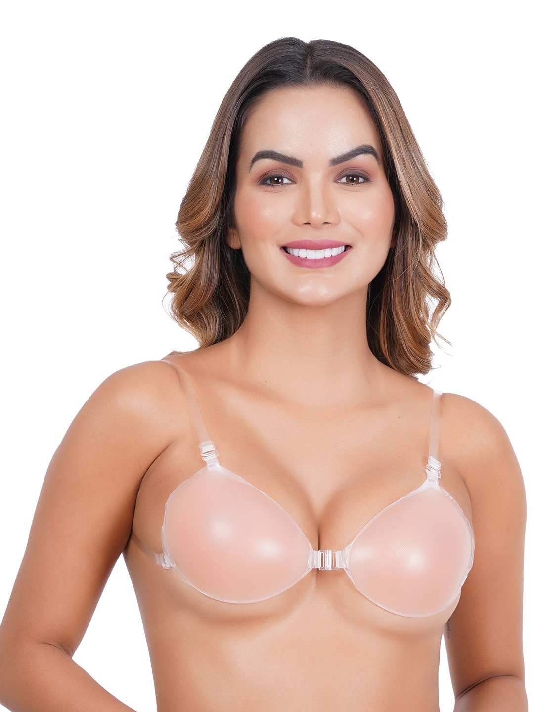 

Liigne Bra Half Coverage Lightly Padded, Nude