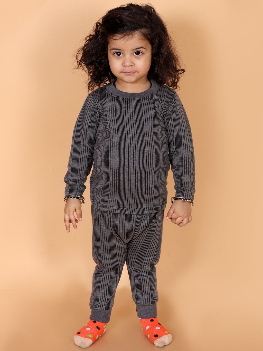 

MoMaa Kids Cotton Thermal Set, Charcoal