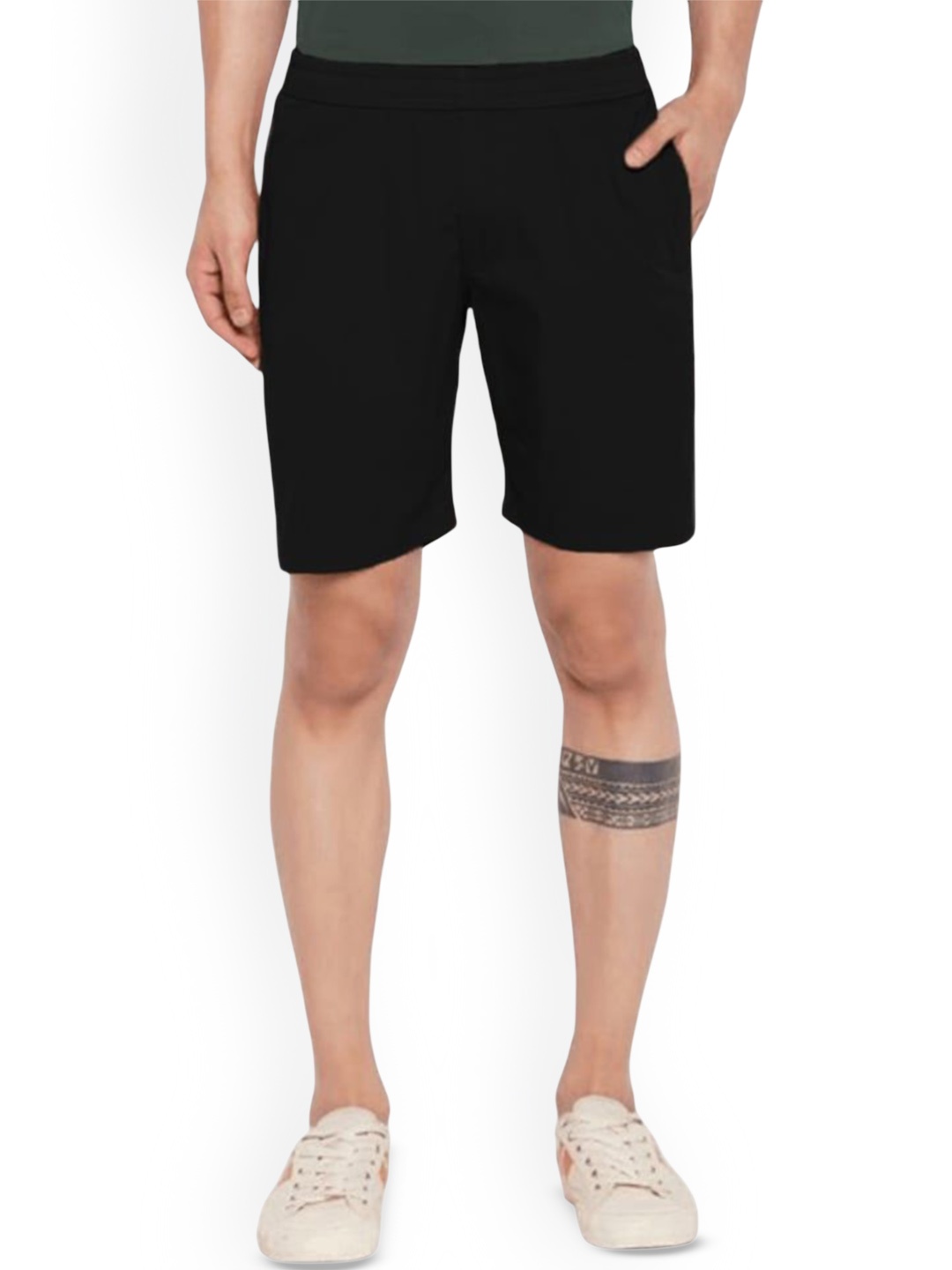 

BAESD Men High-Rise Outdoor Shorts, Black