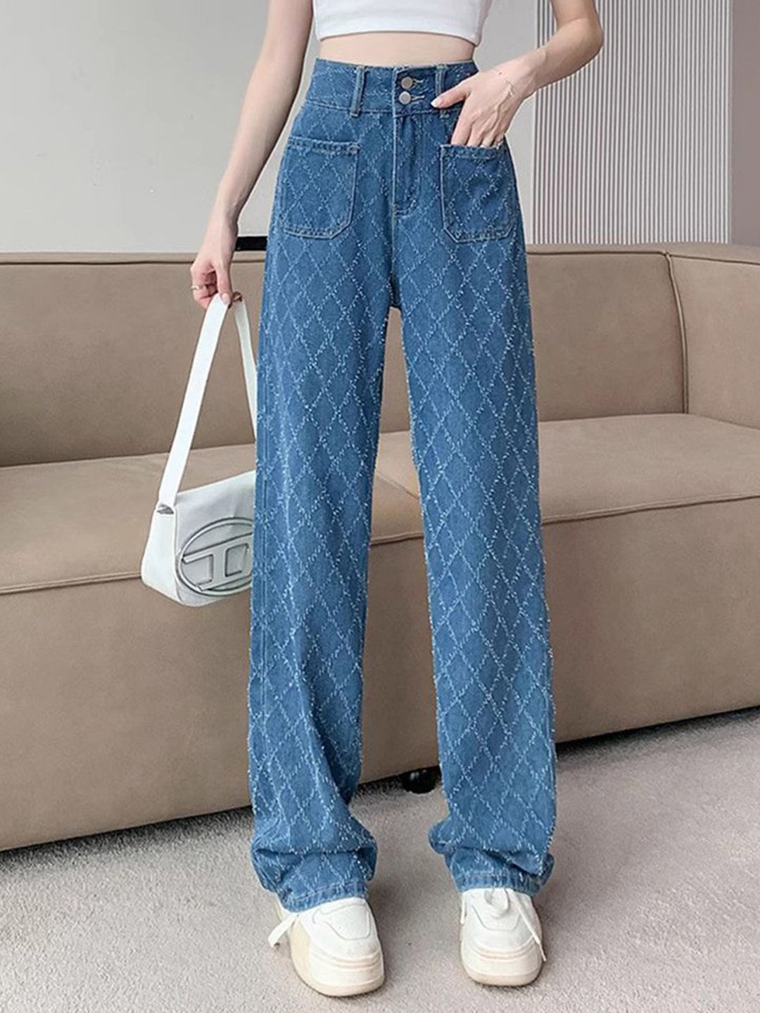 

StyleCast x Revolte Women Light Fade Jeans, Blue