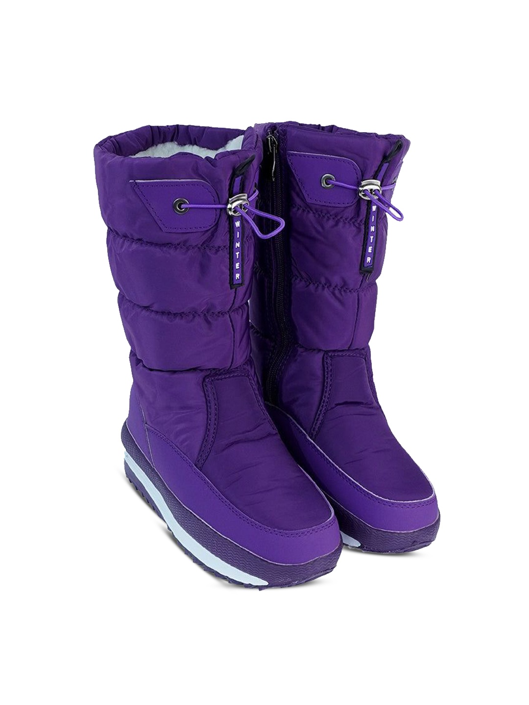 

Little Surprise Box LLP Women High Rise Waterproof Winter Snow Boots, Purple