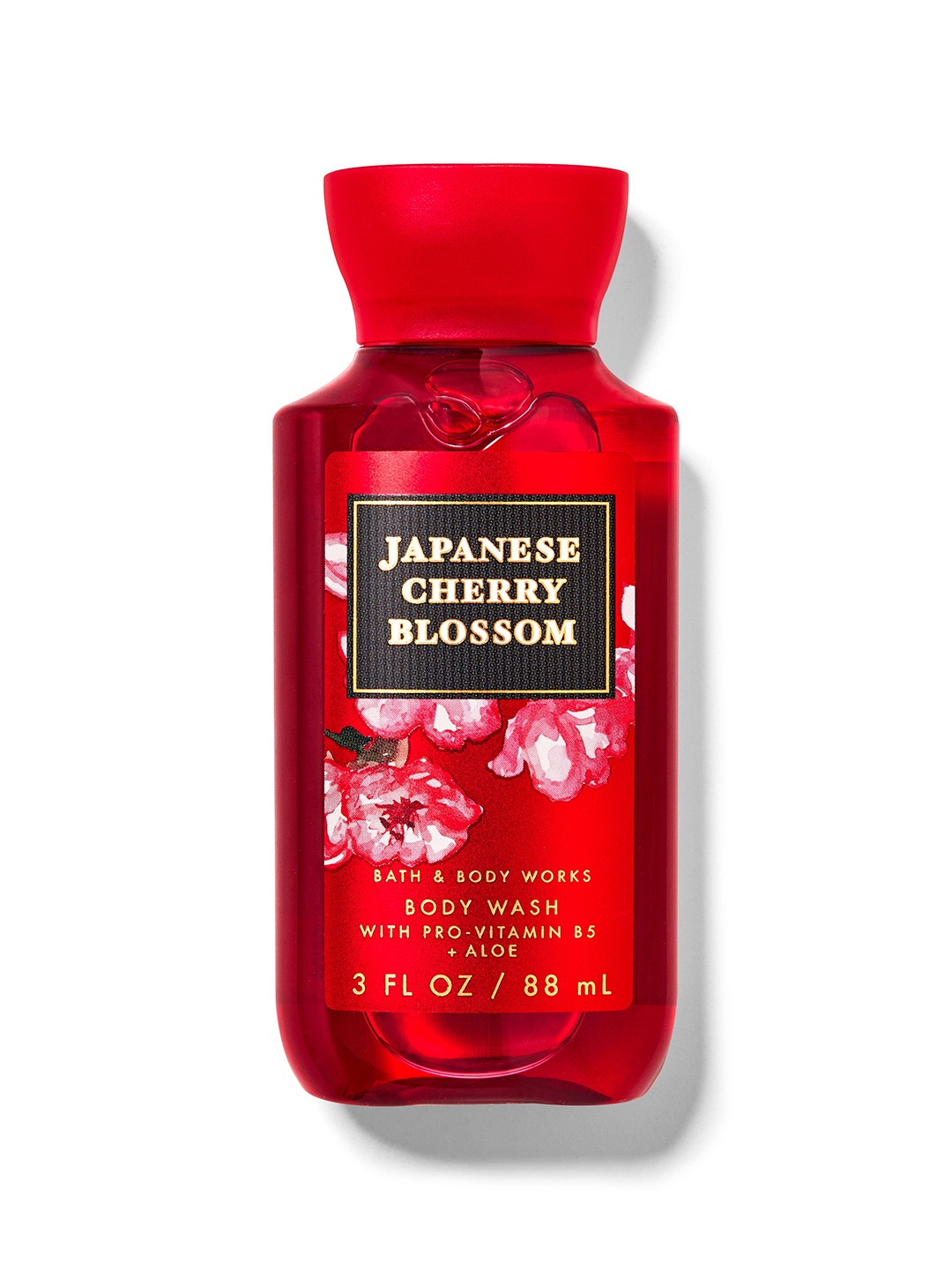 

Bath & Body Works Japanese Cherry Blossom Travel Size Body Wash - 88ml, Red