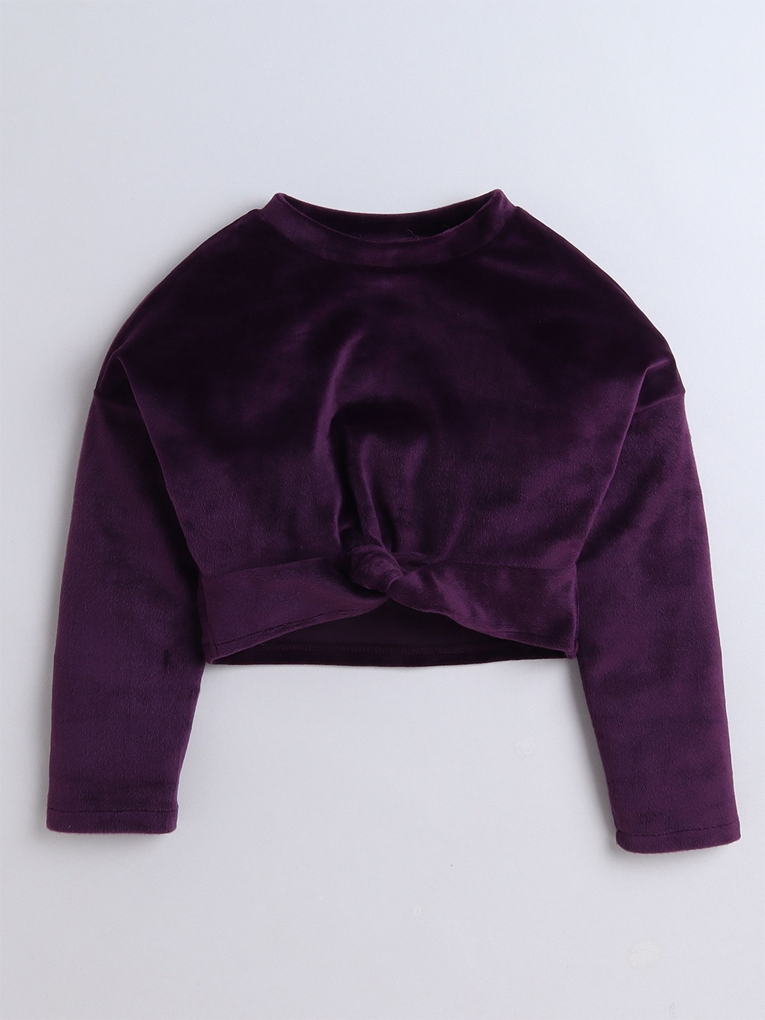 

AWW HUNNIE Girls Sweatshirt, Purple