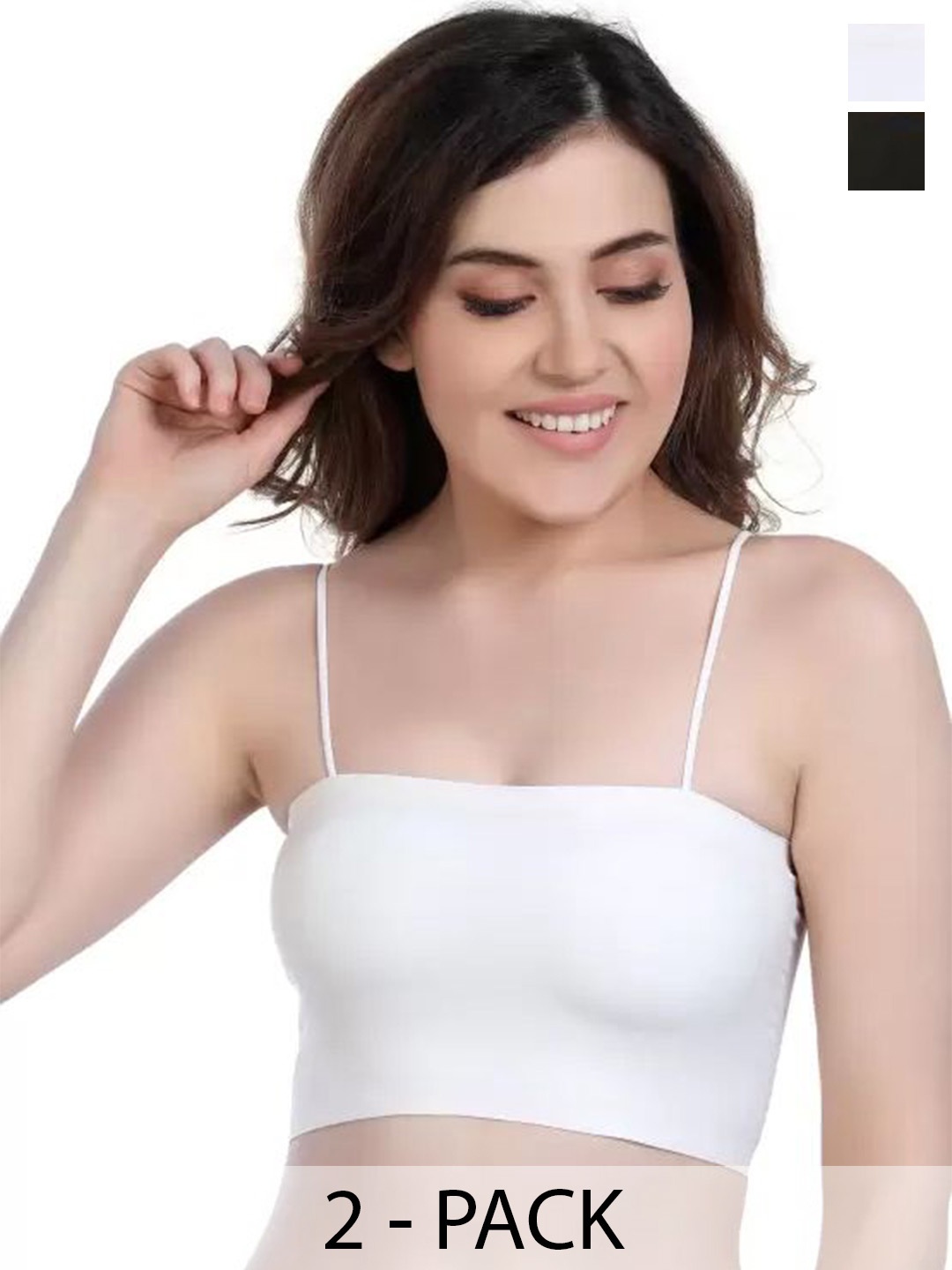 

SRISARAS Tank Crop Top, Black