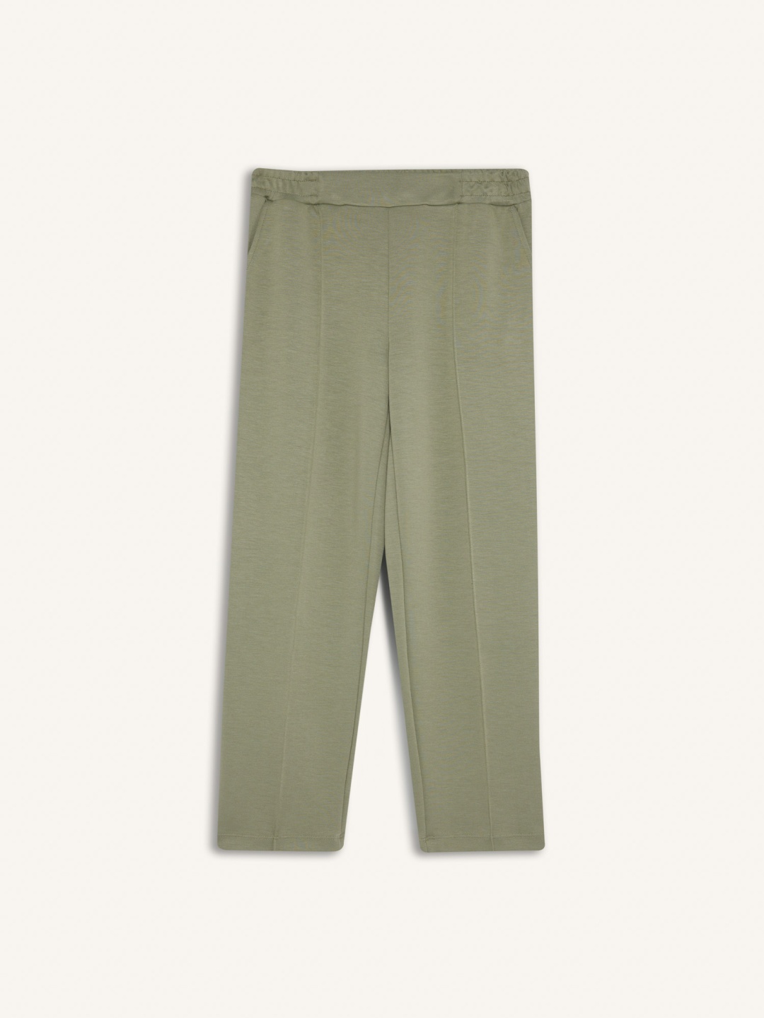 

DeFacto Women Regular Fit Mid-Rise Trouser, Green