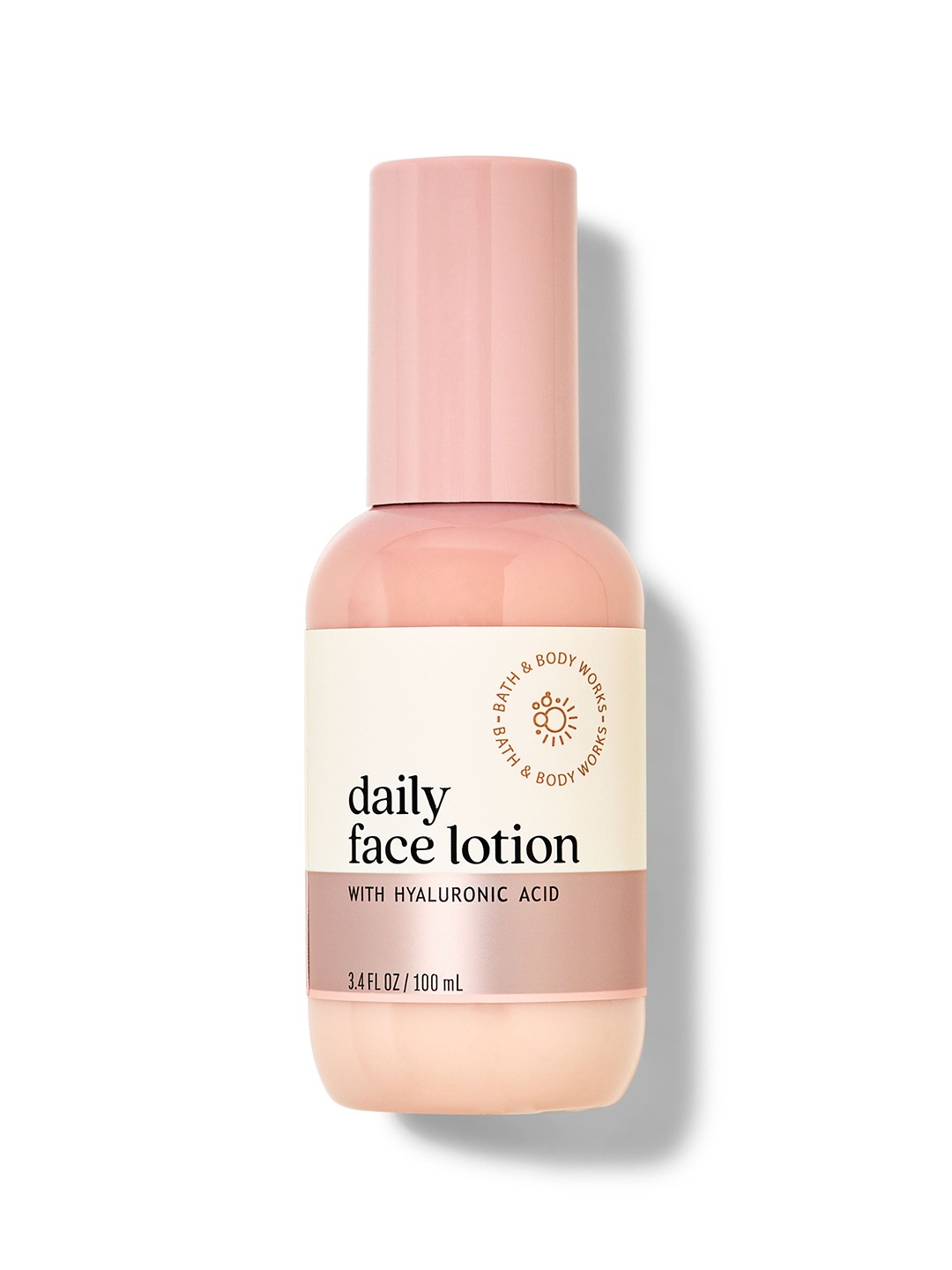 

Bath & Body Works Daily Face Lotion with Hyaluronic Acid - 100 ml, Pink