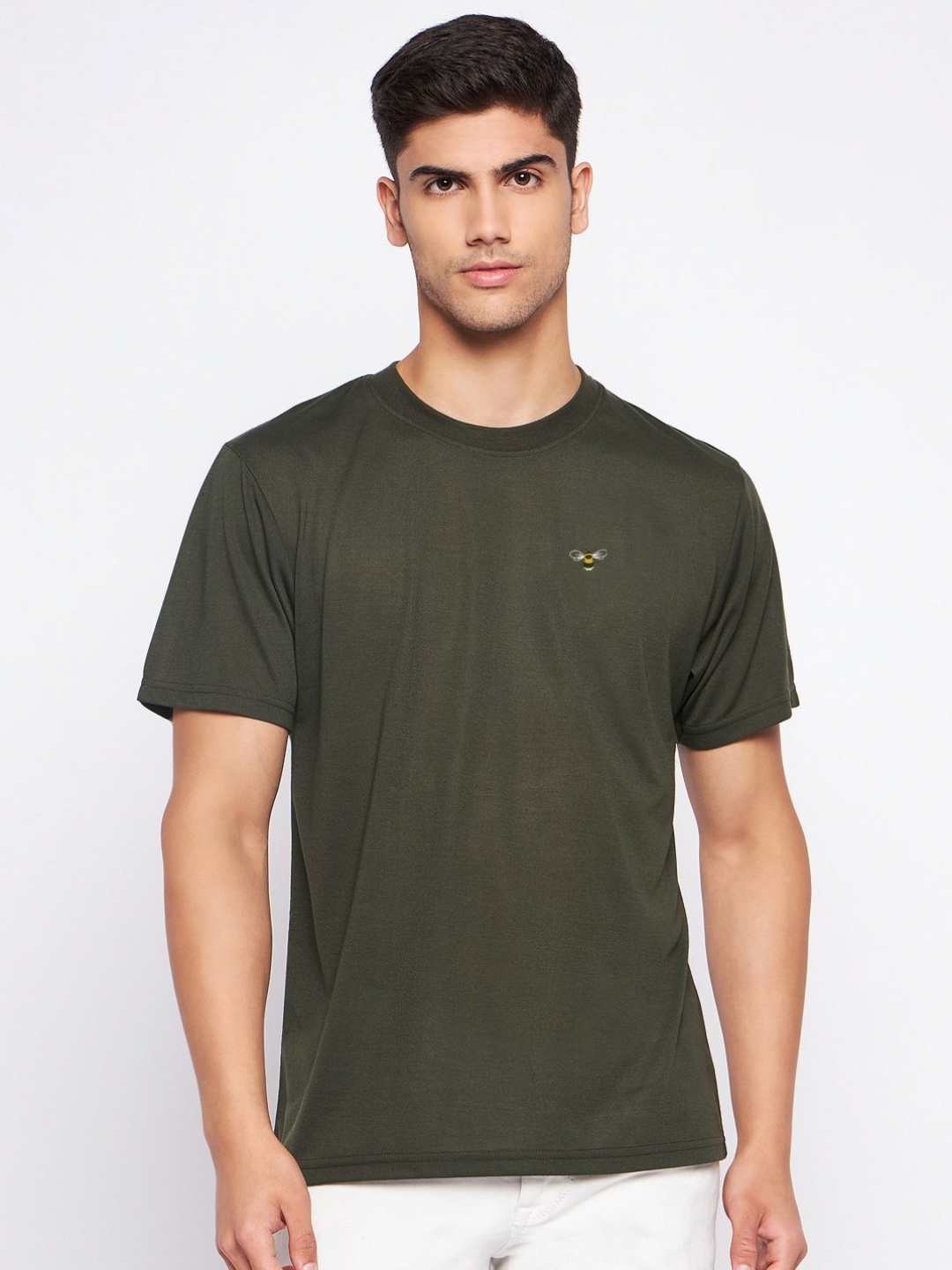 

AUXAMIS Men T-shirt, Olive