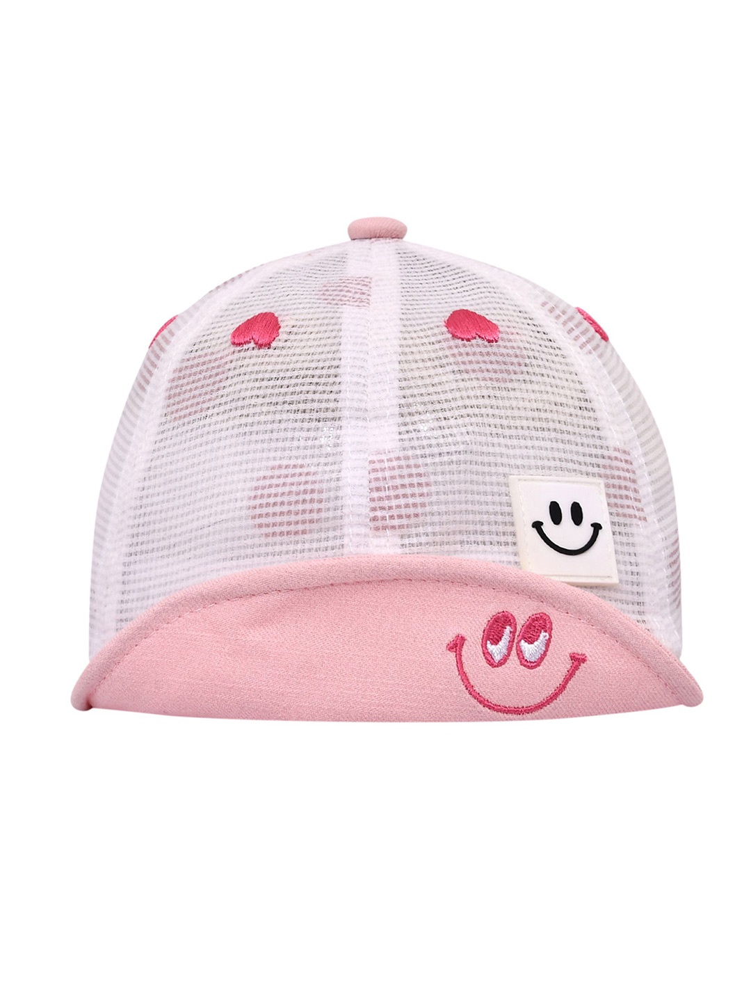 

SHOP FRENZY Kids Printed Baseball Cap, Pink