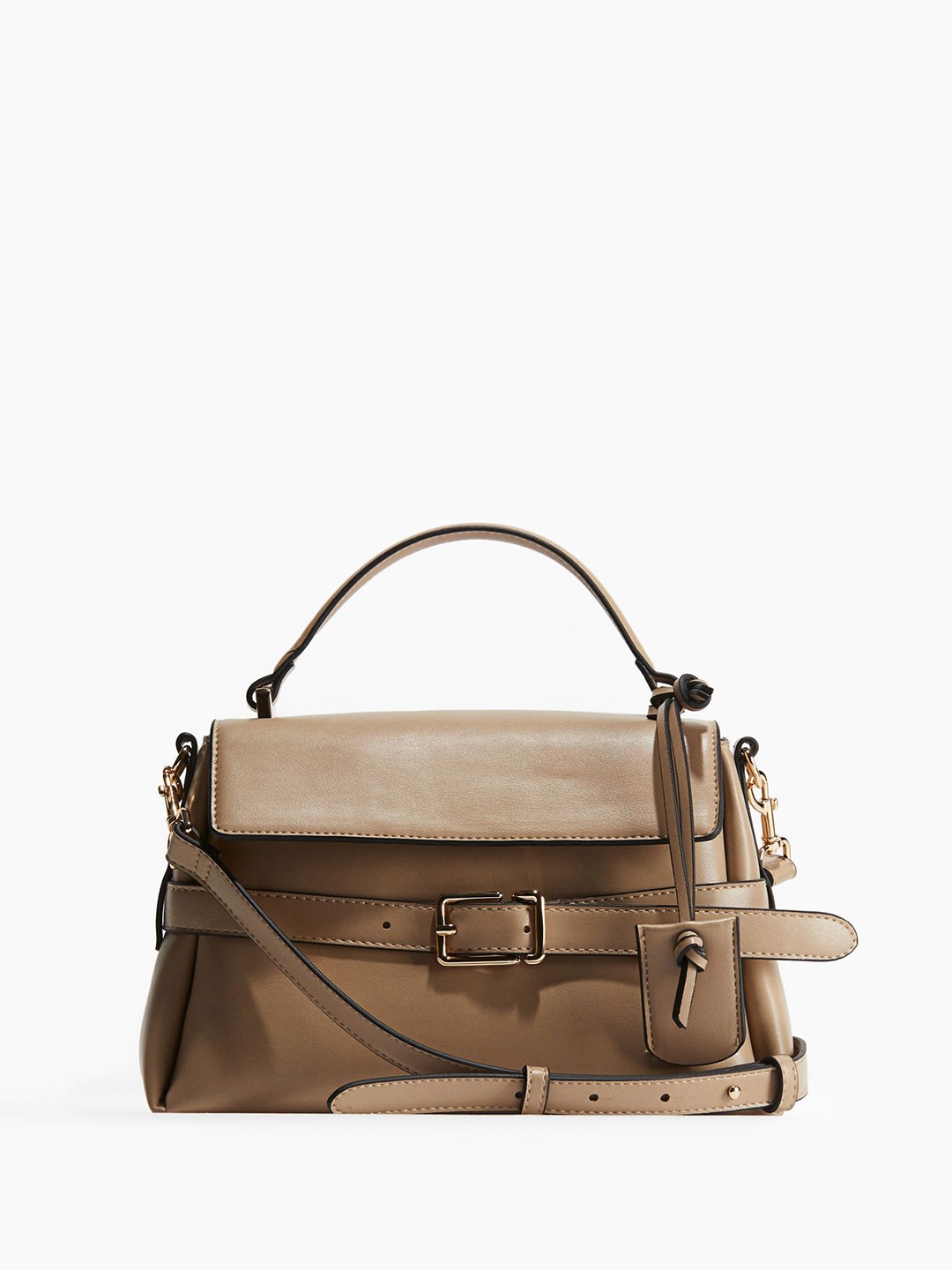 

H&M Strap-Detail Crossbody Bag, Beige