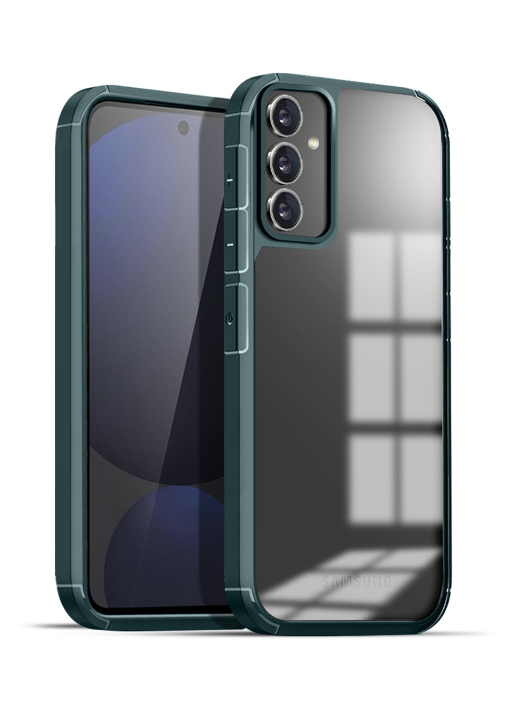 

Karwan Solid Samsung A35 5G Impact Resistant Back Case, Transparent
