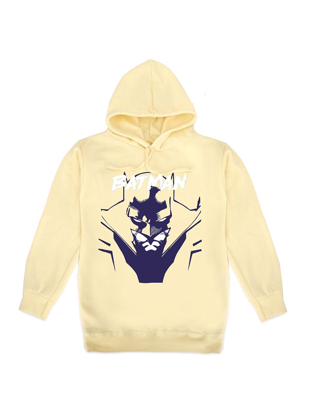 

Fabvio Plus Unisex Kids Printed Hooded Sweatshirt, Cream