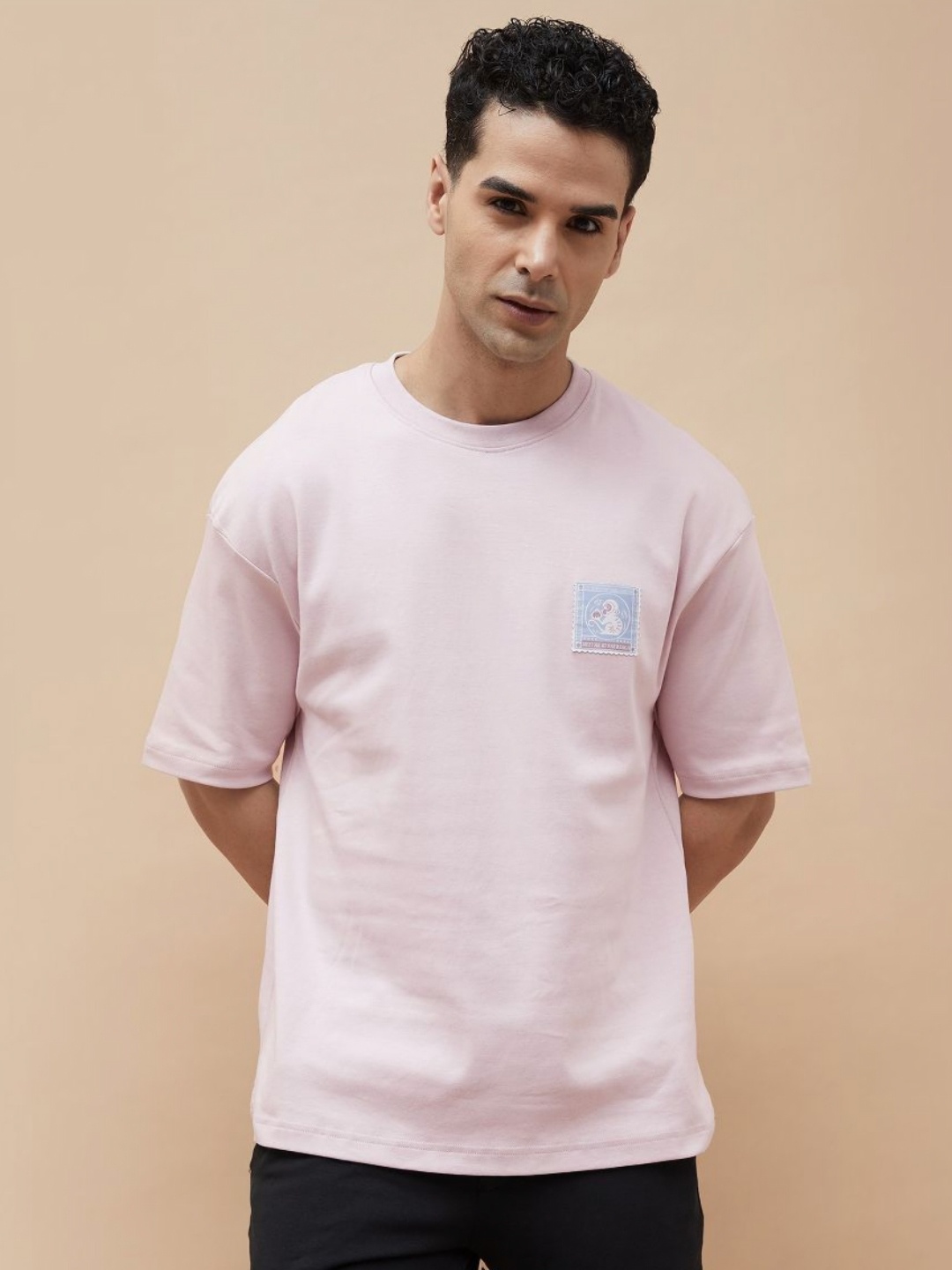 

CODE by Lifestyle Men Pockets T-shirt, Pink