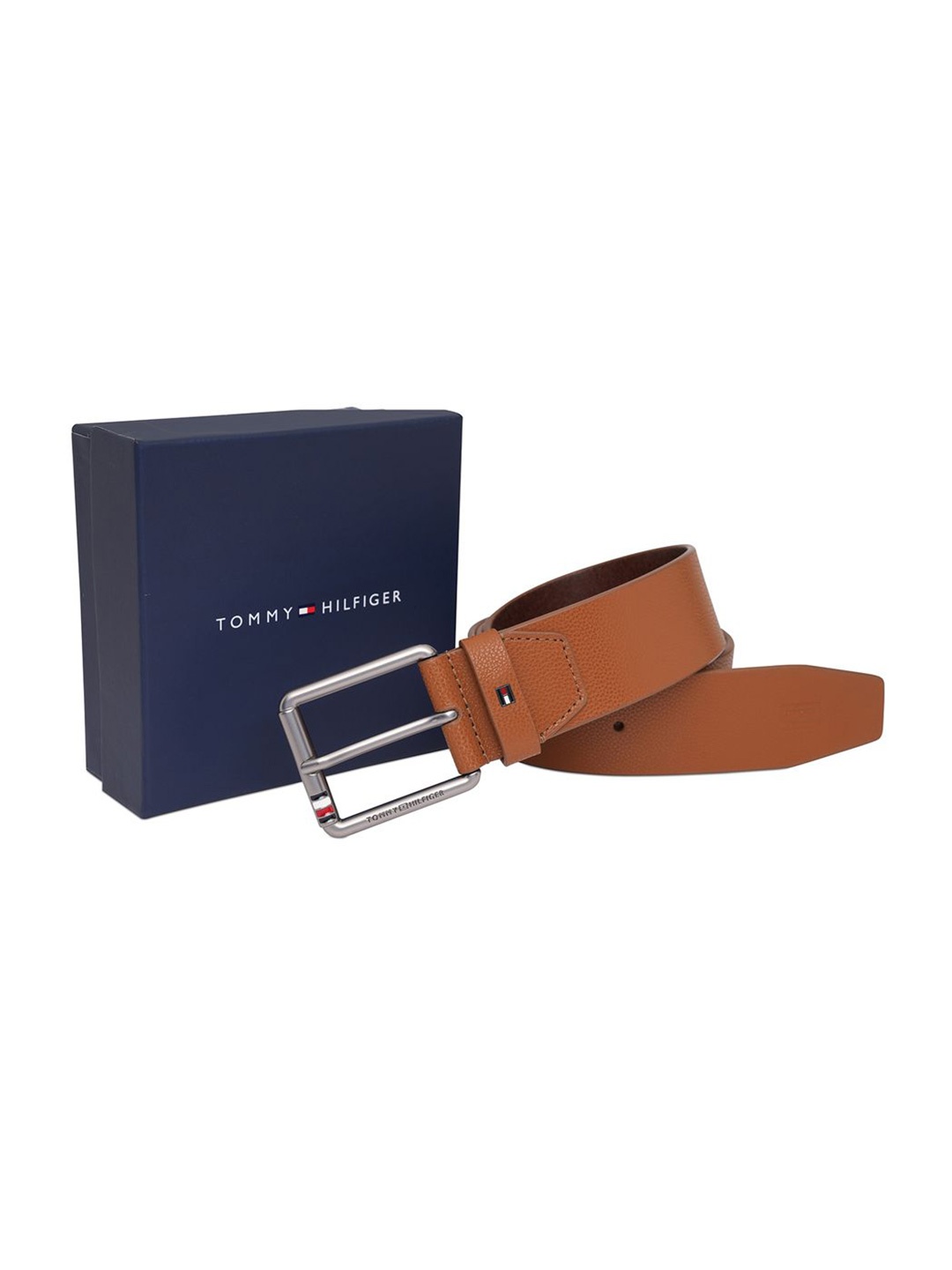 

Tommy Hilfiger Men Leather Belt, Tan