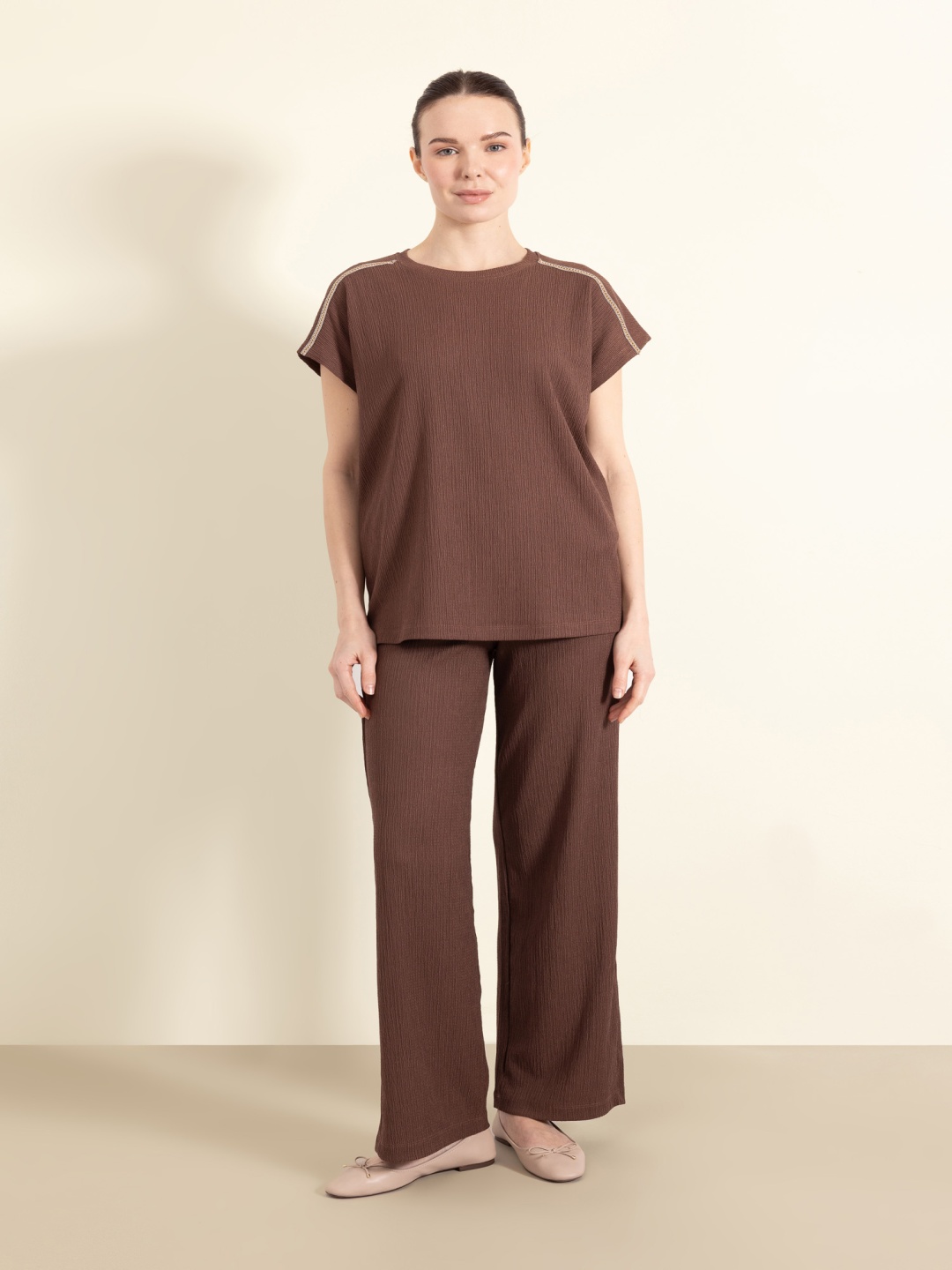 

DeFacto Women Trousers, Brown
