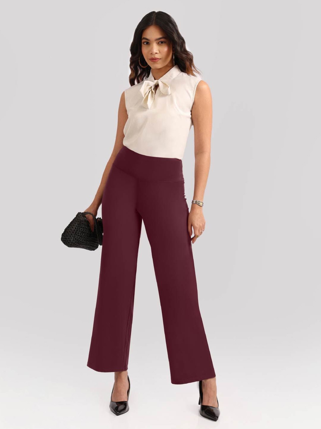 

Blissclub Women Ultimate Wide Leg Pants -Lite, Purple