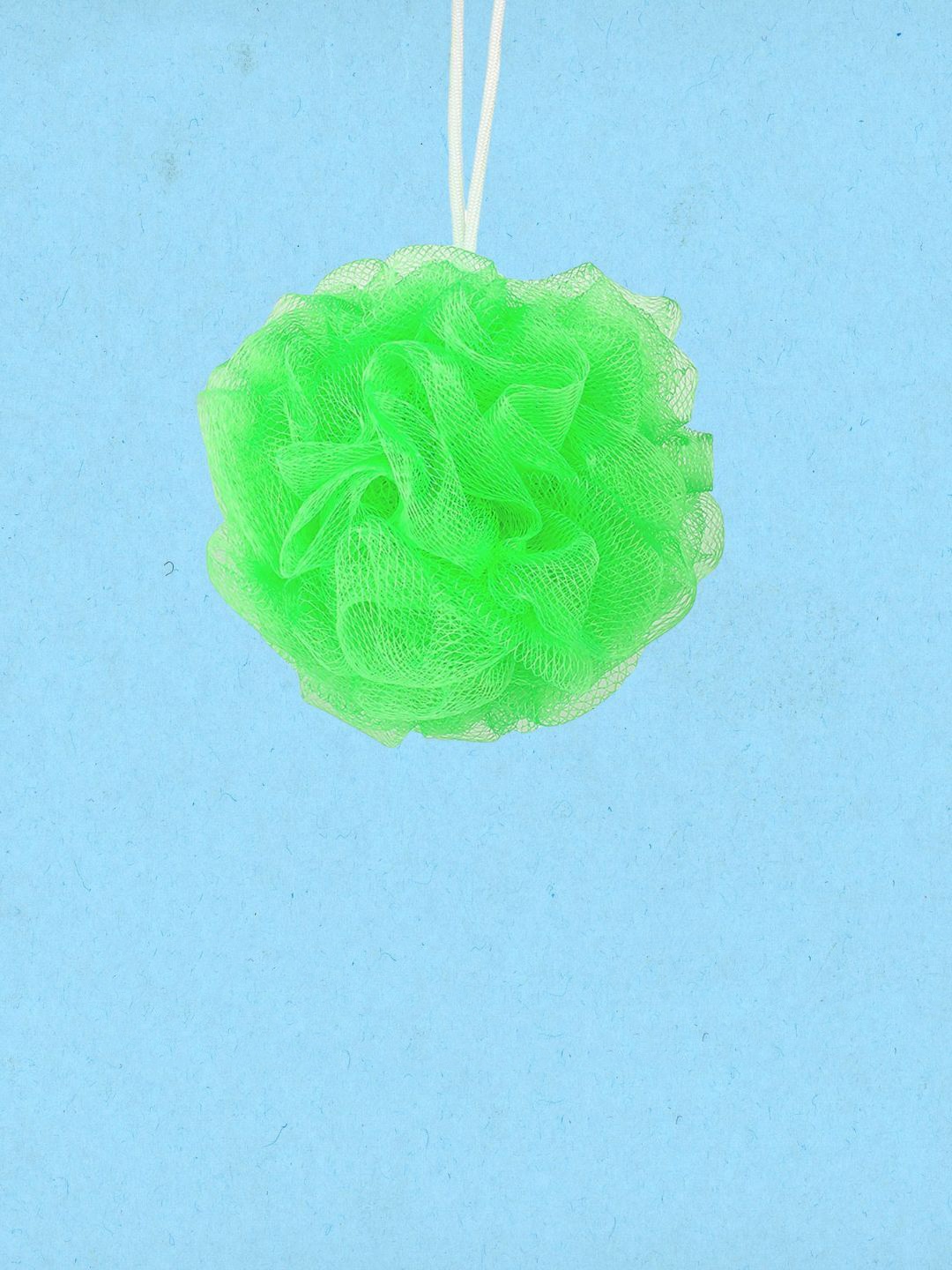 

basicare Set Of 3 Bath Sponge Loofah With Ribbon - Green