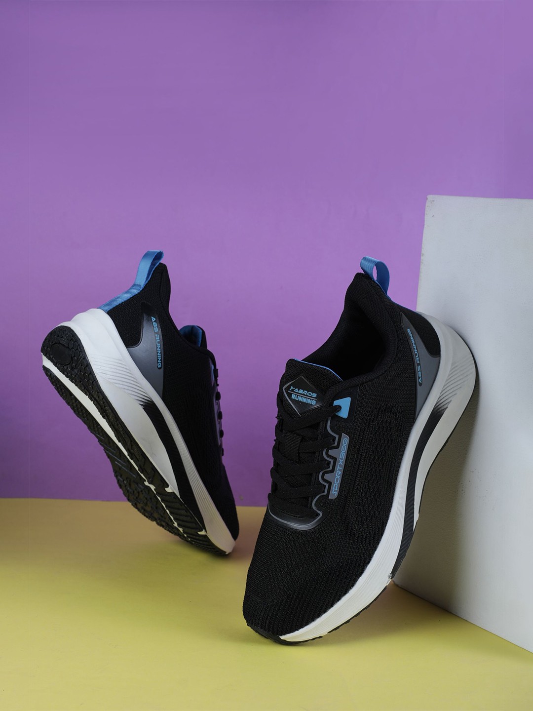 

ABROS INSPIRE-ON Mens Sports shoes, Black