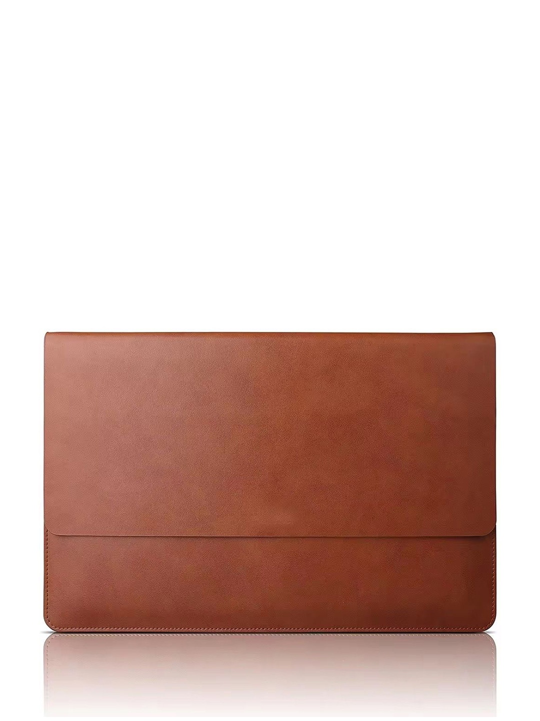 

Abelardo De Moda Unisex Leather Laptop Sleeve, Tan