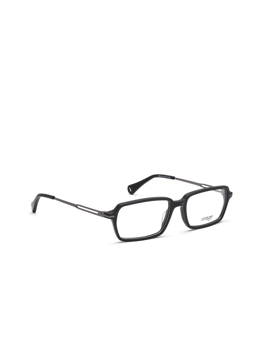 

Image Men Full Rim Rectangle Frames, Black