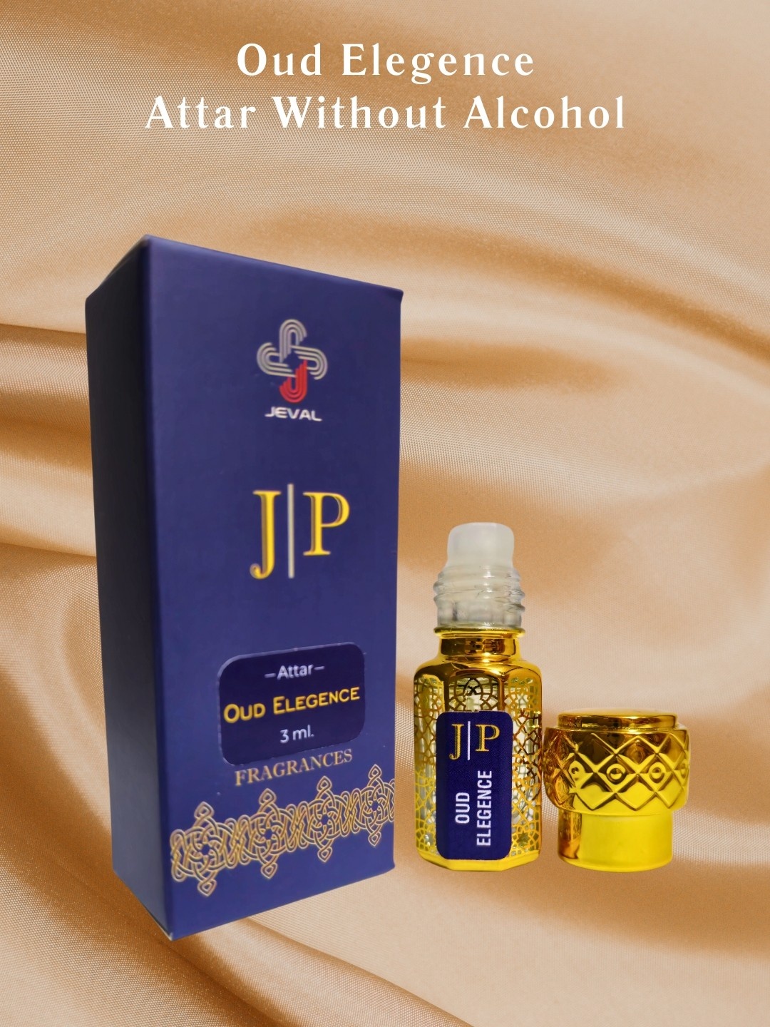 

Jeval Women Oud Elegance Long Lasting Attar - 3 ml, Blue