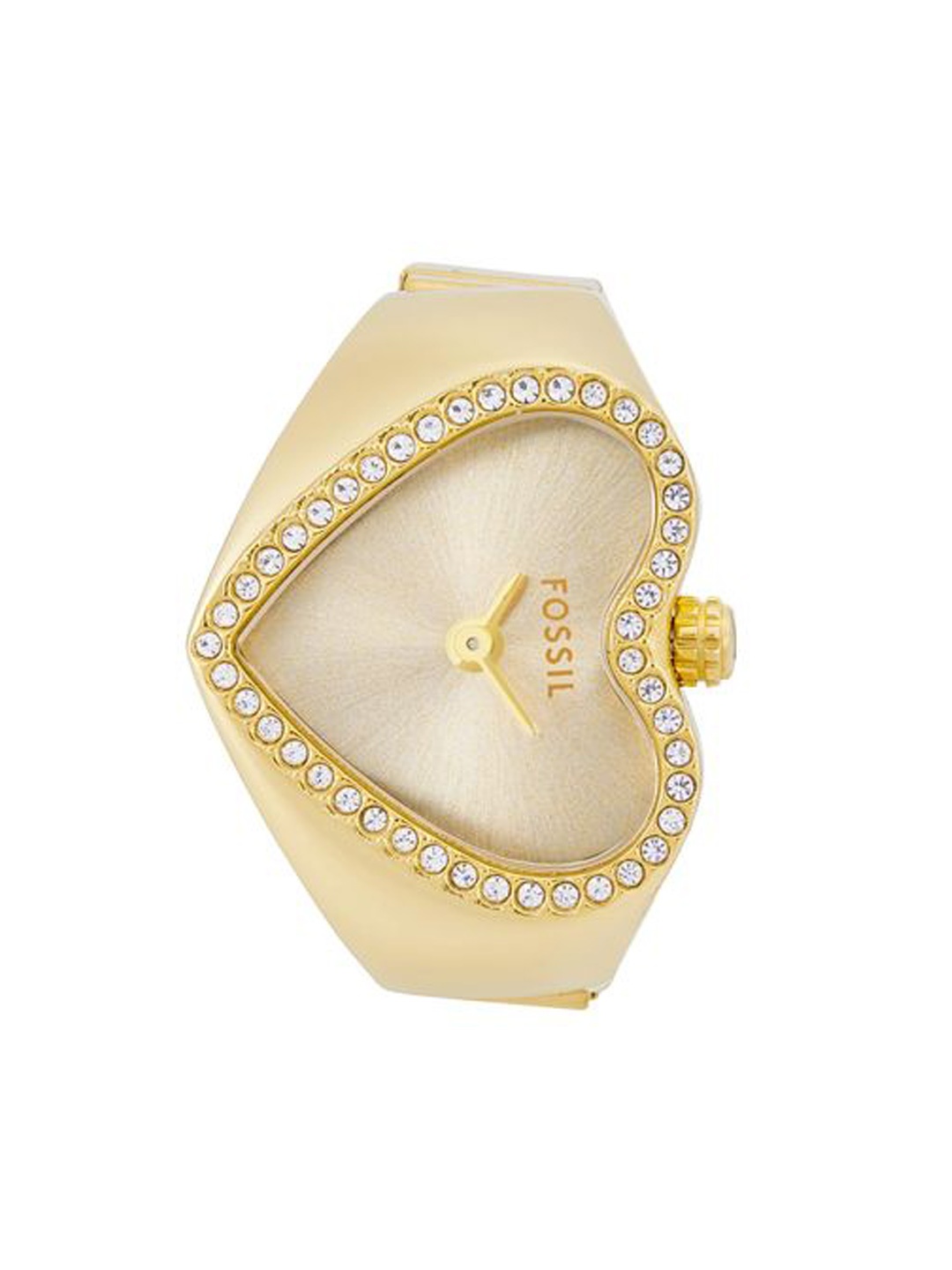 

Fossil Women Patterned Dial & Stainless Steel Straps Analogue Watch ES5407, Gold