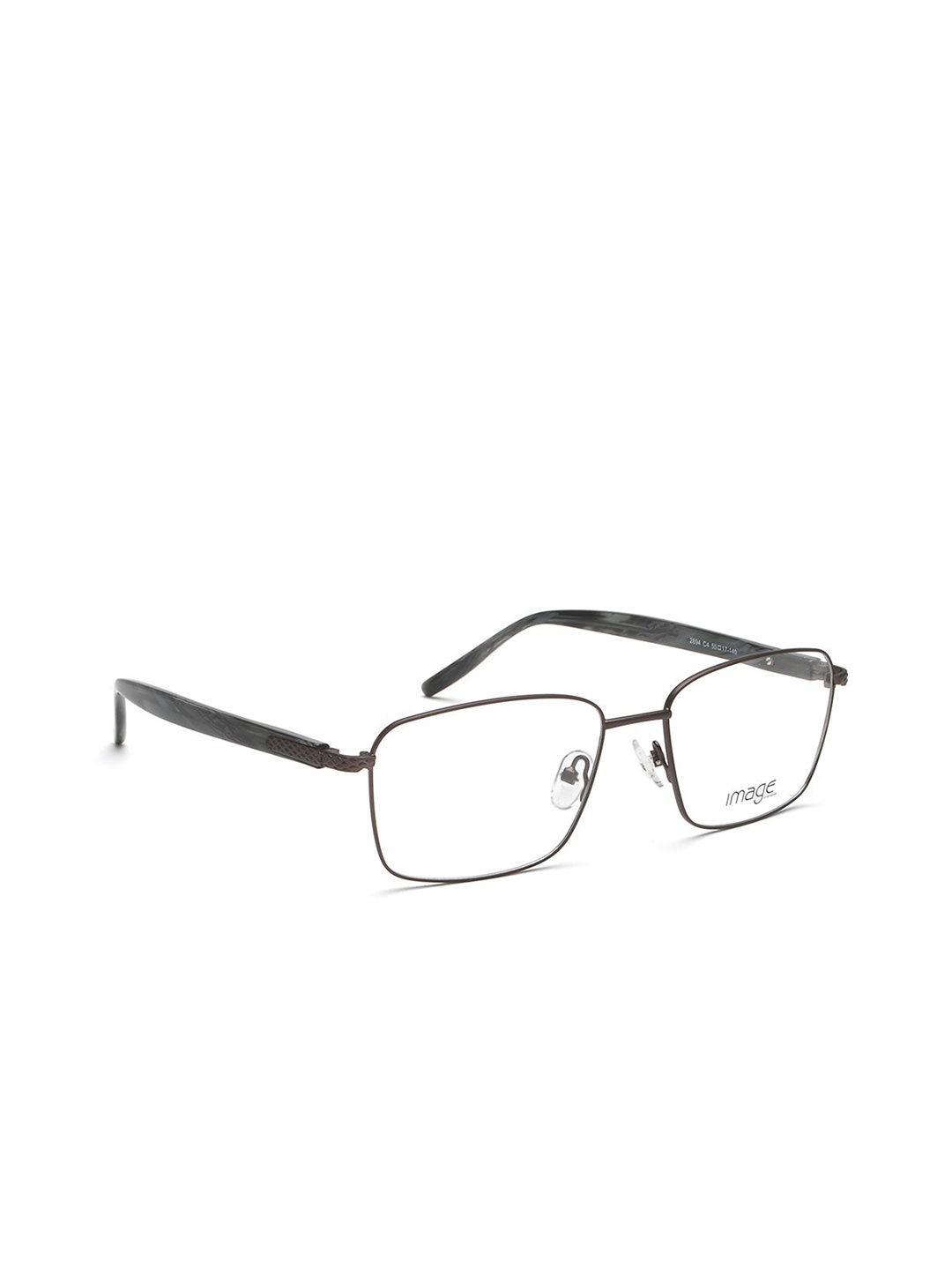 

Image Men Full Rim Rectangle Frames, Grey