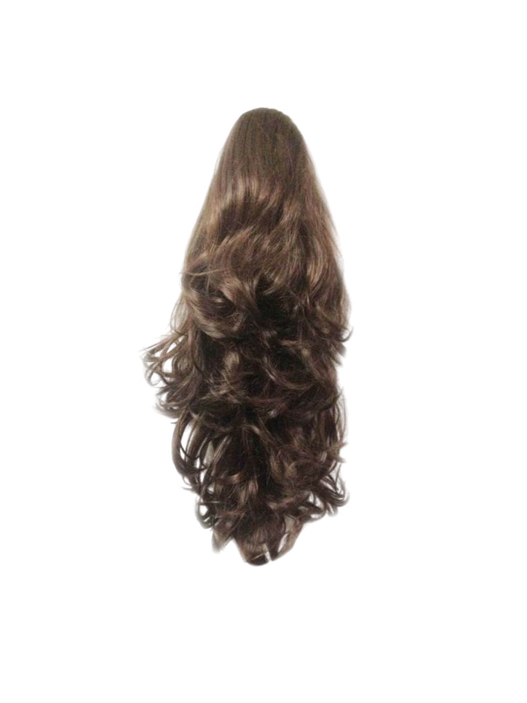 

vister Clip-In Curly Hair Extension - Brown - 22 Inch