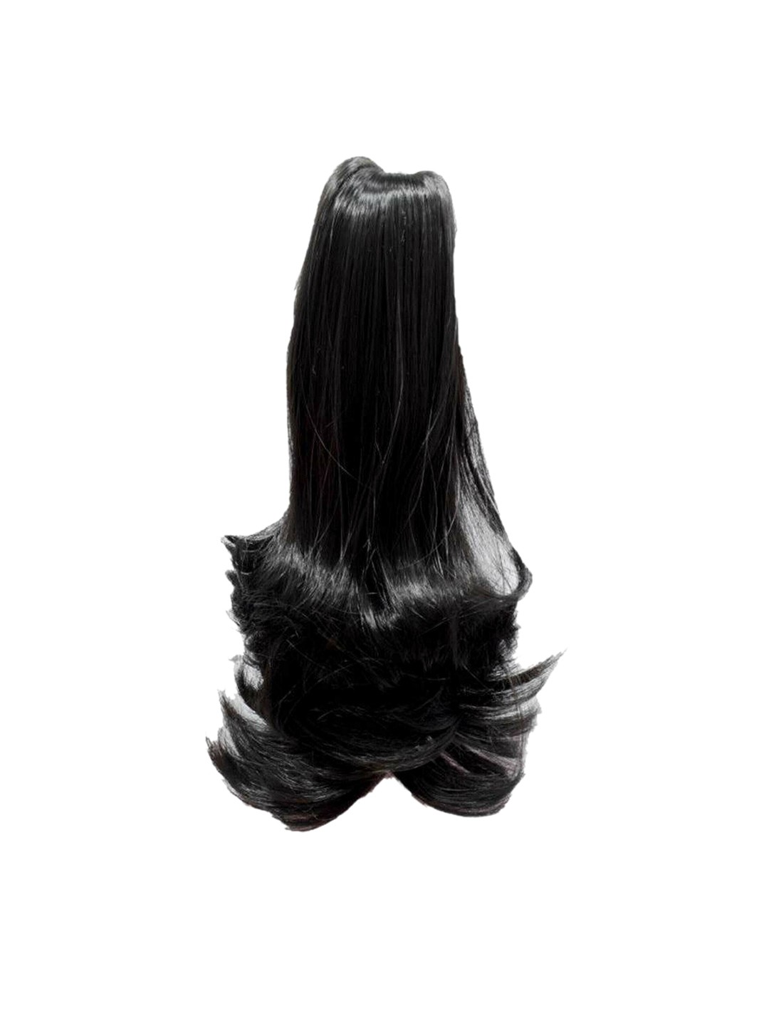 

vister Clutcher-Based Straight Ponytail Extension - Black - 20 Inch