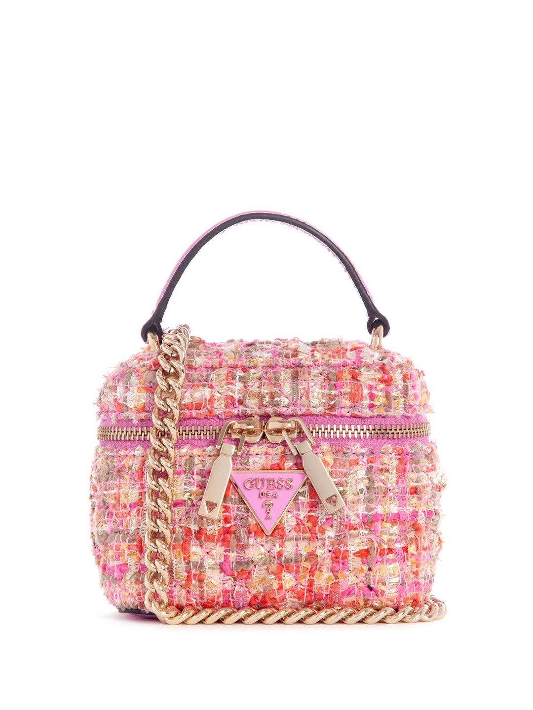 

GUESS PU Structured Sling Bag, Multi