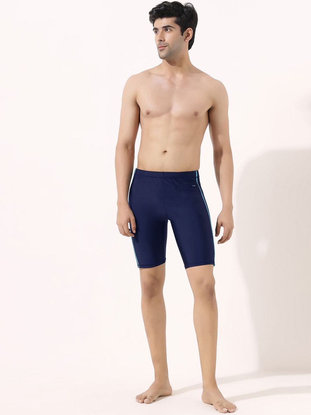 

LYCOT Men Swim Bottoms, Navy blue