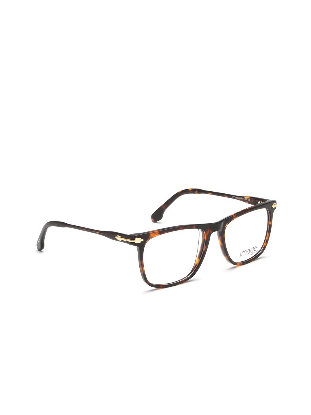 

Image Men Abstract Full Rim Square Frames, Brown